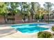 Sparkling community pool with surrounding landscaping at 200 E Southern Ave # 118, Tempe, AZ 85282