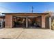 Brick garage with two large doors, offering ample storage at 2218 N 8Th St, Phoenix, AZ 85006