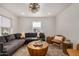 Living room with a sectional sofa and a wooden coffee table at 2218 N 8Th St, Phoenix, AZ 85006