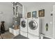 Washer and dryer in the garage at 22205 N Cochise Ln, Sun City West, AZ 85375