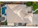 Bird's eye view of a home with tile roof and pool at 22331 N 80Th Ave, Peoria, AZ 85383