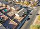 Aerial view of house and surrounding neighborhood at 36509 W Nina St, Maricopa, AZ 85138