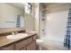 Bathroom with shower/tub combo and updated vanity at 3848 N 3Rd Ave # 1044, Phoenix, AZ 85013