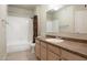 Updated bathroom with vanity and bathtub/shower combo at 3848 N 3Rd Ave # 1044, Phoenix, AZ 85013