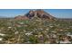 Aerial view showcasing the property's location near Camelback Mountain at 3921 E San Miguel Ave, Paradise Valley, AZ 85253