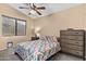 Bright bedroom with a comfortable bed and ample closet space at 4109 E Barwick Dr, Cave Creek, AZ 85331