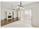 Dining room with tile floors and view into living room at 4149 W Park Ave, Chandler, AZ 85226