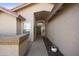 Front entry with walkway and potted plant at 4149 W Park Ave, Chandler, AZ 85226