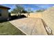 Spacious backyard with concrete patio and basketball court at 4905 W Magellan Dr, New River, AZ 85087