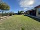 Large backyard with grassy area and mountain views at 4905 W Magellan Dr, New River, AZ 85087