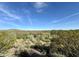 Scenic view of desert landscape and distant mountains at 4905 W Magellan Dr, New River, AZ 85087