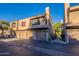 Condo building with attached garages and walkway at 5122 E Shea Blvd # 2054, Scottsdale, AZ 85254