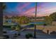 Stunning sunset view overlooking the golf course and lake at 5122 E Shea Blvd # 2054, Scottsdale, AZ 85254