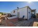 Patio with lounge chair and stepping stones at 5646 E Player Pl, Mesa, AZ 85215