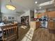 Open kitchen with ample cabinetry and stainless steel appliances at 650 N Hawes Rd # 4430, Mesa, AZ 85207