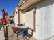 Inviting patio with seating area, perfect for outdoor relaxation at 650 N Hawes Rd # 4430, Mesa, AZ 85207