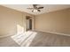 Spacious bedroom with neutral walls and carpet flooring at 6857 W Juana Dr, Peoria, AZ 85383