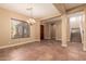 Spacious dining room with tile floors and a chandelier at 6857 W Juana Dr, Peoria, AZ 85383