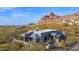 Modern desert home with mountain views and private backyard at 7002 E Leisure Ln, Carefree, AZ 85377