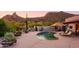 Resort-style pool with mountain views at 7002 E Leisure Ln, Carefree, AZ 85377