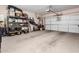 Garage with storage shelving and various items at 8047 W Cinder Brook Way, Florence, AZ 85132