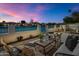 Relaxing patio with water views and outdoor seating at 8165 E Del Cuarzo Dr, Scottsdale, AZ 85258