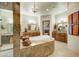 Large bathroom with a soaking tub, double vanity, and walk-in shower at 8787 E Lost Gold Cir, Gold Canyon, AZ 85118