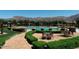 Relaxing community pool with mountain views and seating area at 8787 E Lost Gold Cir, Gold Canyon, AZ 85118