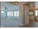 Spacious bedroom with light blue walls and large windows at 910 E Canyon Way, Chandler, AZ 85249