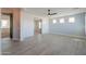 Bright and airy bedroom with wood-look tile floors at 910 E Canyon Way, Chandler, AZ 85249