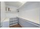 Well-organized closet with shelving and hanging rods at 910 E Canyon Way, Chandler, AZ 85249