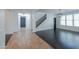 Elegant entryway with tile flooring and staircase at 910 E Canyon Way, Chandler, AZ 85249