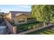 Aerial view of home and surrounding neighborhood at 9758 E Meseto Ave, Mesa, AZ 85209