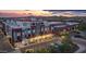 Aerial view of modern building at sunset with mountain view at 16510 N 92Nd St # 1003, Scottsdale, AZ 85260