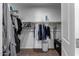 Spacious walk-in closet with ample hanging and shelving at 17244 W Lynx Rd, Goodyear, AZ 85338