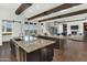 Large kitchen with expansive island and high-end finishes at 33504 N 87Th St, Scottsdale, AZ 85266