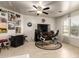 Fun game room with arcade game, tv, and comfortable seating at 3479 E Esplanade Ct, Gilbert, AZ 85297