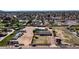 Aerial view of a house with ample RV parking and a large lot at 3737 W Morrow Dr, Glendale, AZ 85308