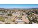 Aerial view showcasing the house, surrounding area, and landscape at 3737 W Morrow Dr, Glendale, AZ 85308
