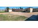 Large backyard with storage shed and covered parking at 3737 W Morrow Dr, Glendale, AZ 85308