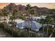 Backyard oasis with pool and expansive mountain backdrop at 4712 E Palo Verde Dr, Phoenix, AZ 85018