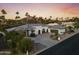 Luxury home with stunning sunset views and a circular driveway at 4712 E Palo Verde Dr, Phoenix, AZ 85018