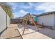 Spacious backyard with a playset, providing ample outdoor space at 4712 E Palo Verde Dr, Phoenix, AZ 85018