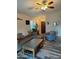 Living room features wood-look floors and neutral color palette at 1042 W Morelos St, Chandler, AZ 85224