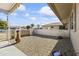 Landscaped front yard with gravel and decorative planter at 13416 N Cedar Dr, Sun City, AZ 85351