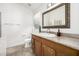 Bathroom with granite vanity and updated fixtures at 1434 E Detroit St, Chandler, AZ 85225