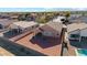 Aerial view of house and surrounding homes at 14848 W Edgemont Ave, Goodyear, AZ 85395