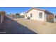 Backyard area with gravel and block wall at 15819 W Crocus Dr, Surprise, AZ 85379