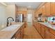 Spacious kitchen with island and ample cabinetry at 1646 W Ainsworth Dr, Anthem, AZ 85086