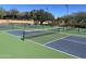 Well-maintained pickleball courts at 2164 W Muirfield Dr, Anthem, AZ 85086